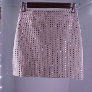 Zara Metallic Skirt